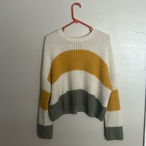 Moon & Madison size large. Very comfy. Oversized feel.